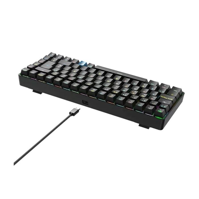 Teclado Gaming Mecánico Inalámbrico Hiditec GM1K/ Hot-Swap switch Gateron Brown 1 Teclado Gaming Mecánico Inalámbrico Hiditec GM1K/ Hot-Swap switch Gateron Brown 1