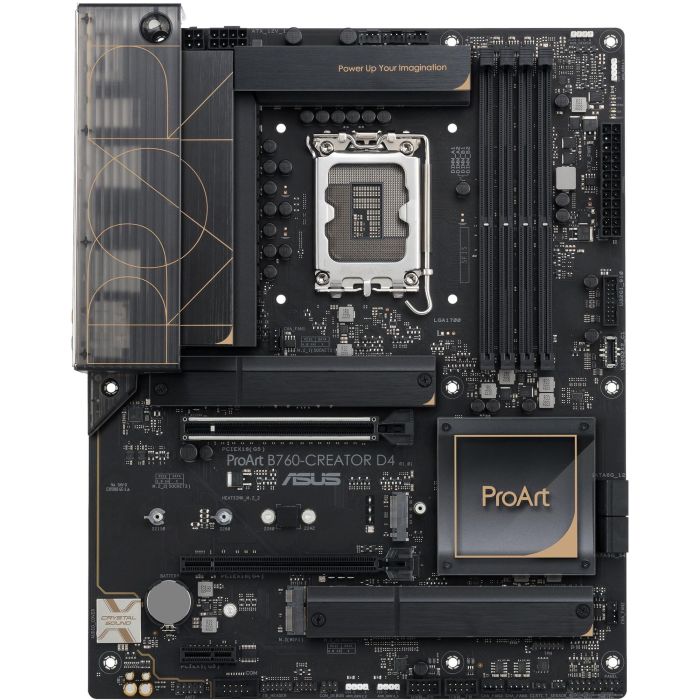 ASUS PROART B760-CREATOR DDR4 Placa Base LGA 1700 Intel B760 DDR4-SDRAM ATX para Intel Core i3/i5/i7/i9 1 ASUS PROART B760-CREATOR DDR4 Placa Base LGA 1700 Intel B760 DDR4-SDRAM ATX para Intel Core i3/i5/i7/i9 1
