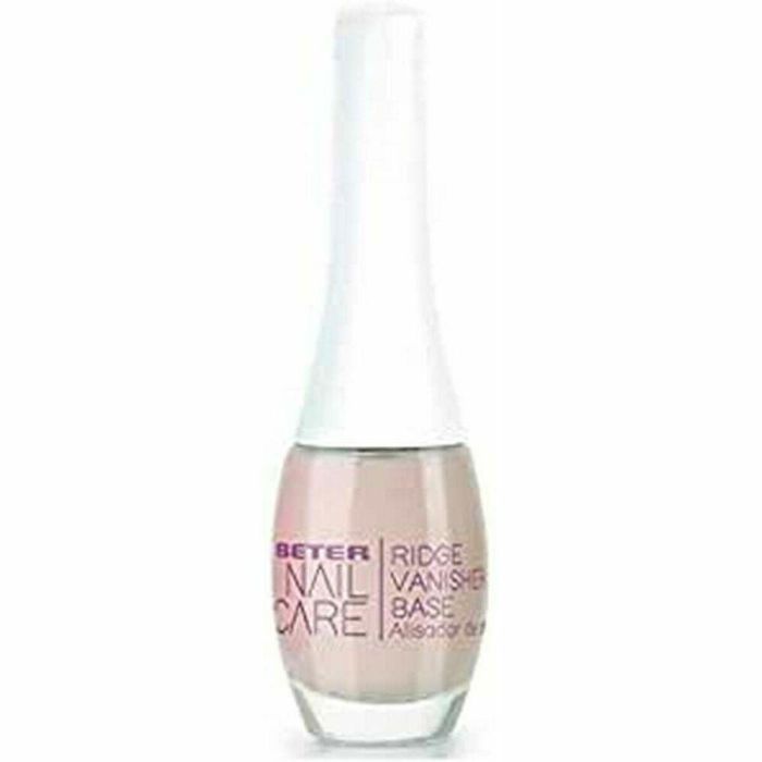 Beter Nail Care Ridge Vanisher Base para Uñas Estriadas, Rellena Imperfecciones, Fortalece e Hidrata con Filtro UV 7free