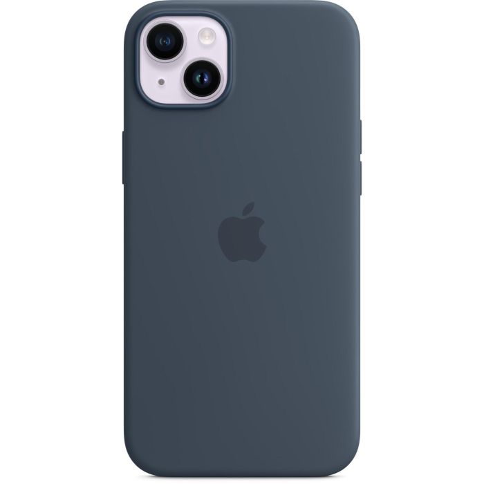 APPLE iPhone 14 Plus Silicone Case with MagSafe - Storm Blue 1 APPLE iPhone 14 Plus Silicone Case with MagSafe - Storm Blue 1