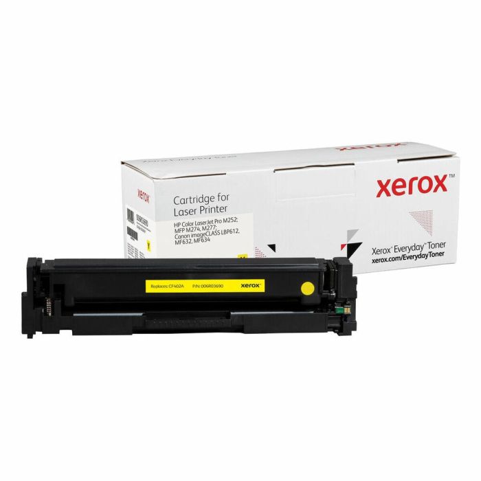 Xerox Everyday™ Yellow Toner by Xerox compatible with HP 201A (CF402A), Standard capacity Xerox Everyday™ Yellow Toner by Xerox compatible with HP 201A (CF402A), Standard capacity