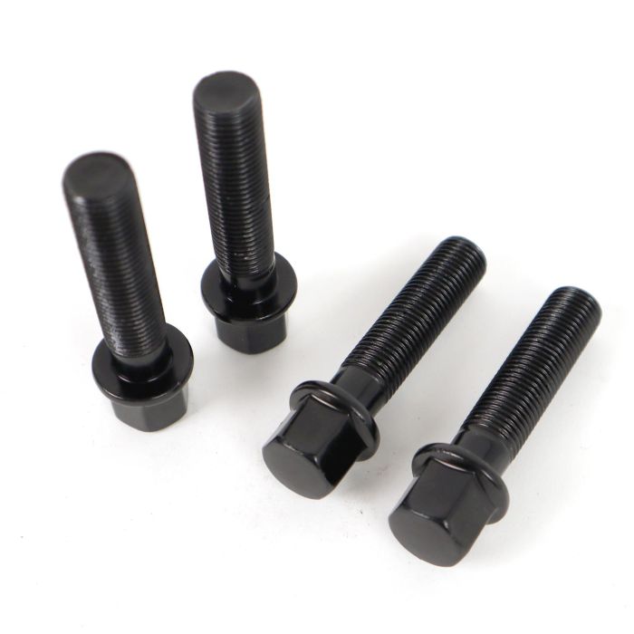 Omp OMPS09661401 Juego de 4 Tornillos M14x1.5 Plano Largo 48 mm Llave 17 Color Negro Din 10.9 2 Omp OMPS09661401 Juego de 4 Tornillos M14x1.5 Plano Largo 48 mm Llave 17 Color Negro Din 10.9 2