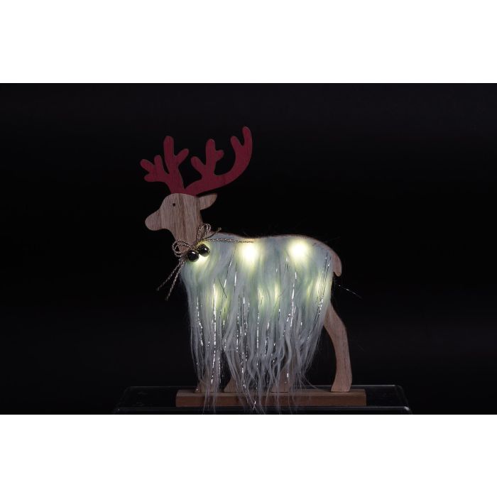 Figura Navidad Alpina DKD Home Decor Beige Rosa 5 x 16 x 23 cm (4 Unidades) 1 Figura Navidad Alpina DKD Home Decor Beige Rosa 5 x 16 x 23 cm (4 Unidades) 1