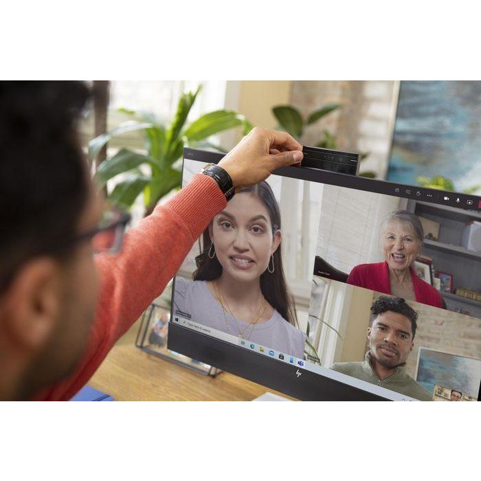 HP Monitor de Conferencias 23.8" Full HD 1920x1080 IPS con Webcam Pop-Up 5MP, Altavoces y Micrófono Integrados 20 HP Monitor de Conferencias 23.8" Full HD 1920x1080 IPS con Webcam Pop-Up 5MP, Altavoces y Micrófono Integrados 20