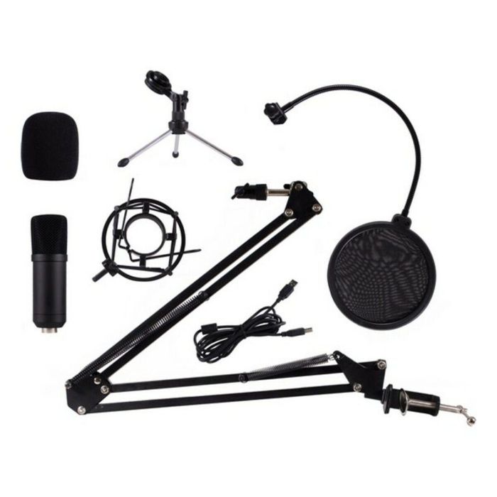 Micrófono CoolBox COO-MIC-CPD03 Negro 2 Micrófono CoolBox COO-MIC-CPD03 Negro 2