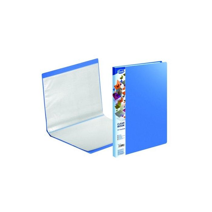 Carpeta Fundas (Tarifario) Forofis Pvc A4 10 F Azul