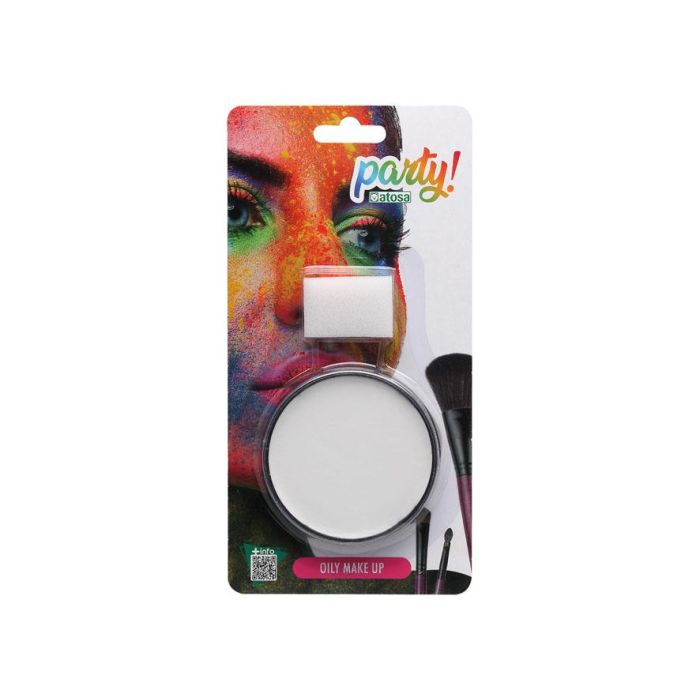 Maquillaje Cera Pintura Facial Color Blanco para Caracterización, Carnaval, Halloween 0 Maquillaje Cera Pintura Facial Color Blanco para Caracterización, Carnaval, Halloween 0