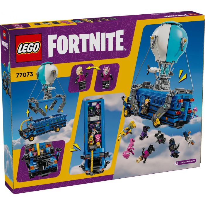 LEGO 77073 Autobús de batalla Fortnite, juego de construcción de 954 piezas para niños y niñas de 10+ años 11 LEGO 77073 Autobús de batalla Fortnite, juego de construcción de 954 piezas para niños y niñas de 10+ años 11