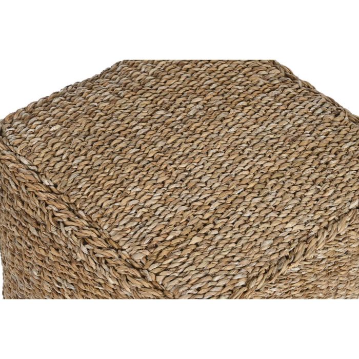 Reposapiés Home ESPRIT Natural 40 x 40 x 40 cm 1 Reposapiés Home ESPRIT Natural 40 x 40 x 40 cm 1