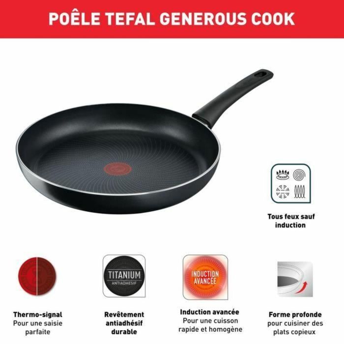 Tefal C2789602 Batería de cocina de 6 piezas, cacerola, estufa, salteuse + cubierta de vidrio, inducción, no piso, hecha en Francia 4