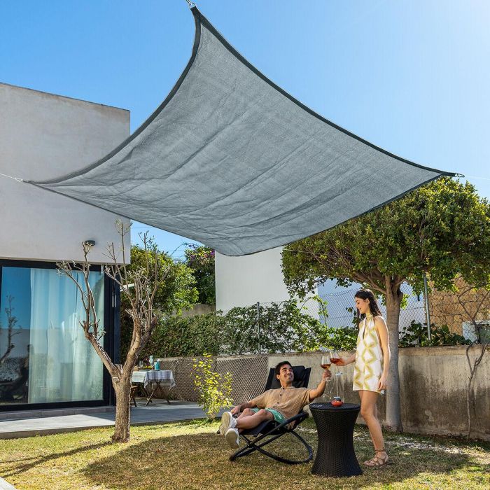 Toldo Vela Sombra Rectangular Shazail Innovago - Inde (4 Unidades) 2 Toldo Vela Sombra Rectangular Shazail Innovago - Inde (4 Unidades) 2