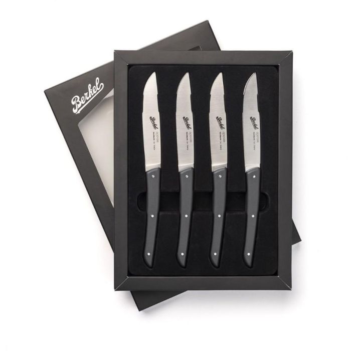 Berkel Steakmesser-Set 4-tlg. Color nero 1 Berkel Steakmesser-Set 4-tlg. Color nero 1