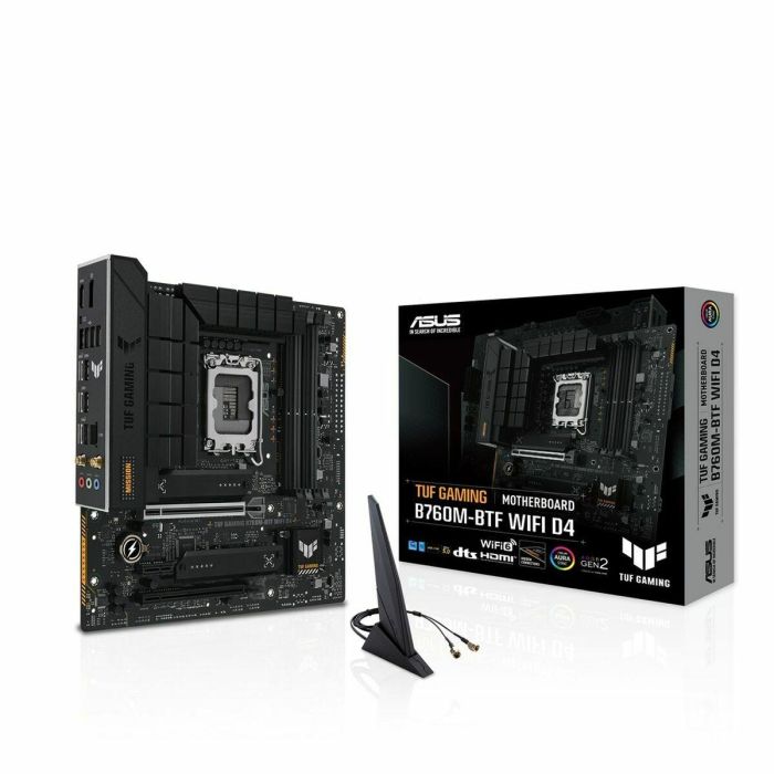 ASUS TUF GAMING B760M-BTF WiFi D4 Intel B760 LGA 1700 micro ATX 10 ASUS TUF GAMING B760M-BTF WiFi D4 Intel B760 LGA 1700 micro ATX 10