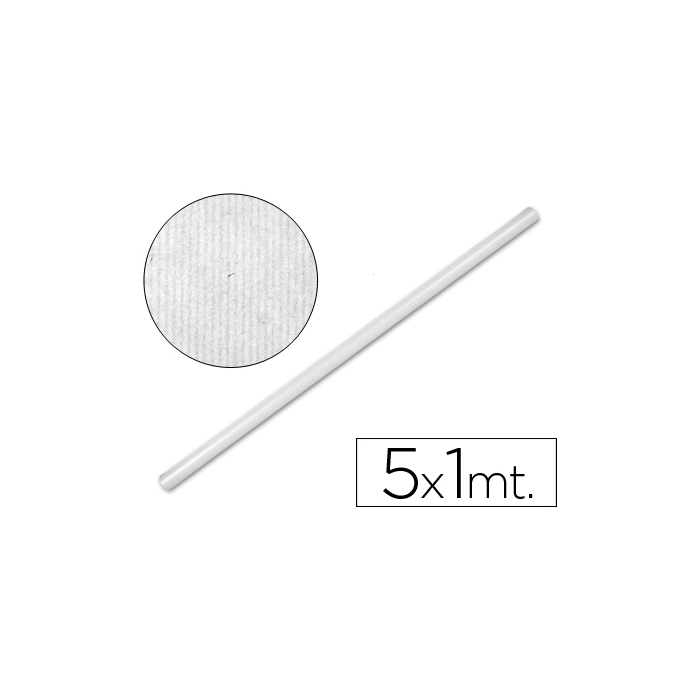 Liderpapel Papel Kraft Blanco Rollo 5x1 Metros Alta Resistencia 65 g/m² Para Embalaje 0 Liderpapel Papel Kraft Blanco Rollo 5x1 Metros Alta Resistencia 65 g/m² Para Embalaje 0