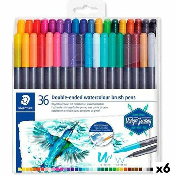 Set de Rotuladores Staedtler Design Journey (6 Piezas) (6 Unidades) Set de Rotuladores Staedtler Design Journey (6 Piezas) (6 Unidades)