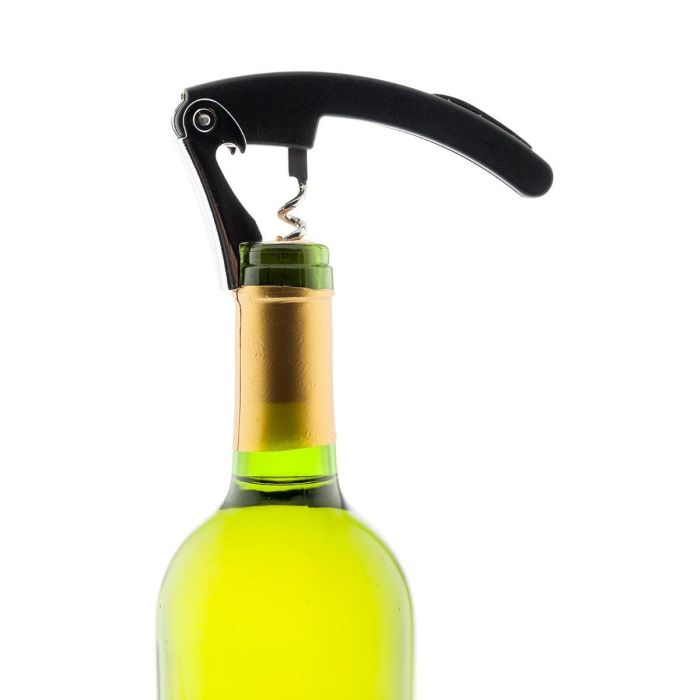 Koala Sacacorchos Bodega Acero Inoxidable Negro 11,1x3x1,2 cm 1