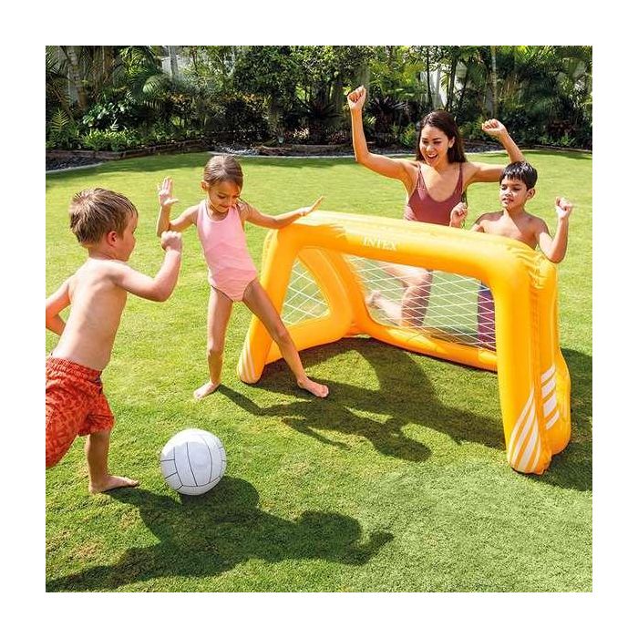 Intex Portería Hinchable Agua/Jardín 124x84x76 cm con Pelota para Niños + 6 Años 5