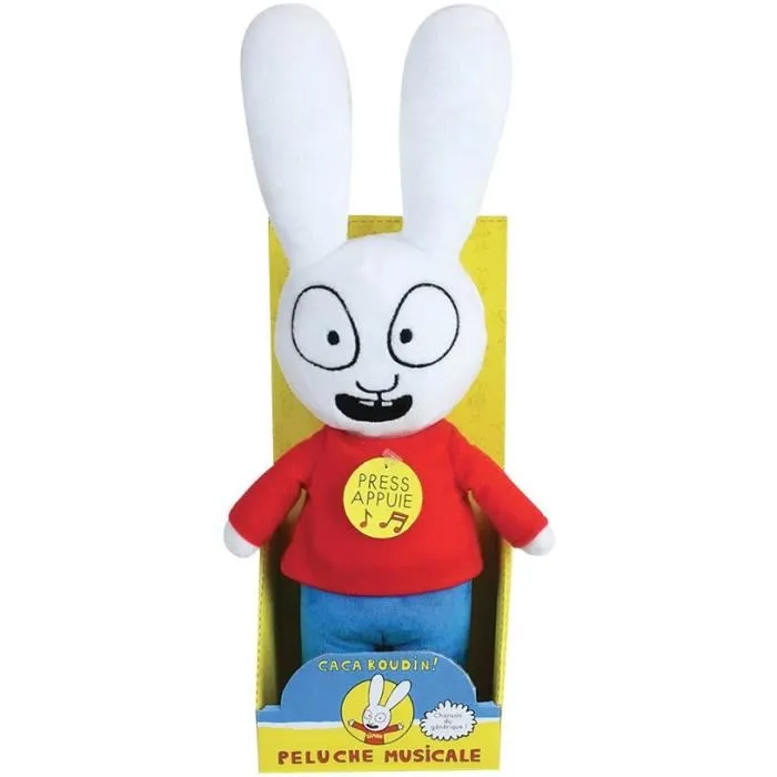 Jemini Peluche Musical Simon Caca Salchicha +/- 30 cm 1