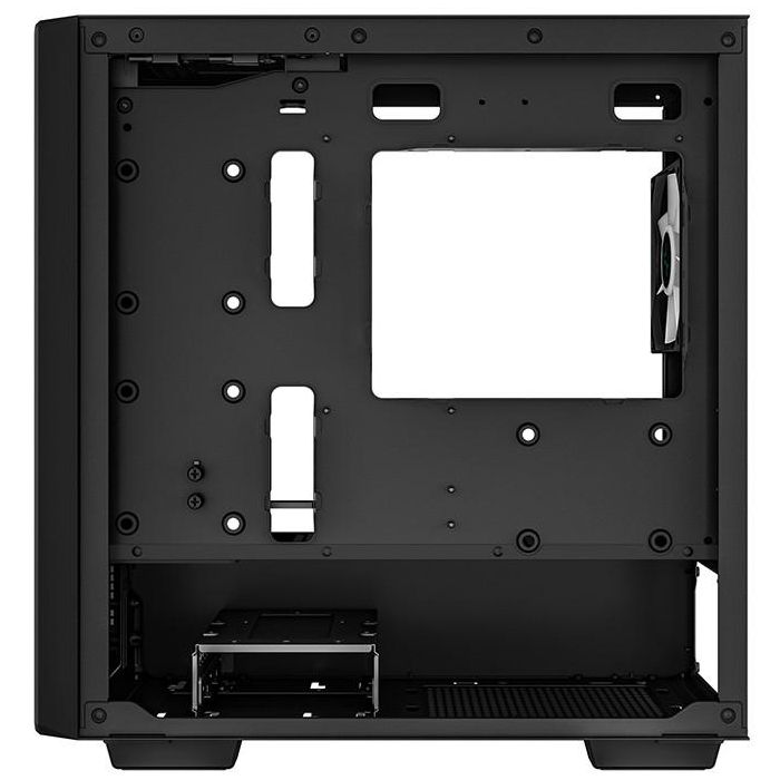 DeepCool CC360 ARGB Mini Tower PC Negro, compatible micro ATX/Mini-ITX con ventana lateral y filtro anti-polvo 11
