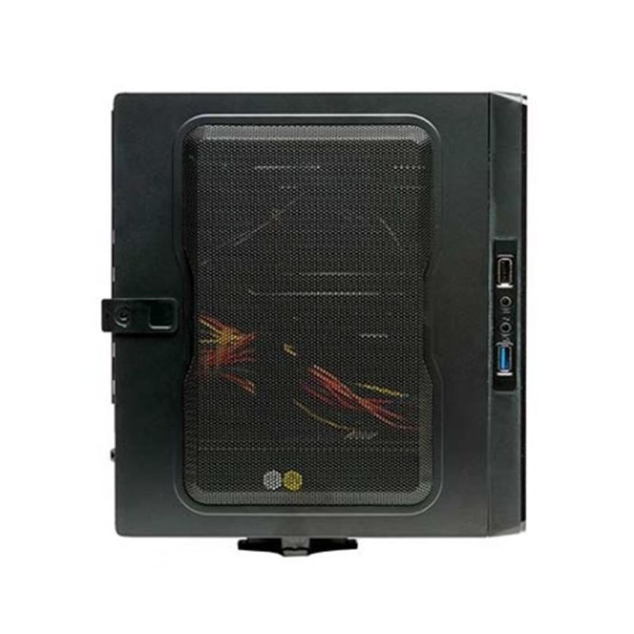 Unykach Caja Mini ITX Negro con Fuente de Alimentación 150W 3