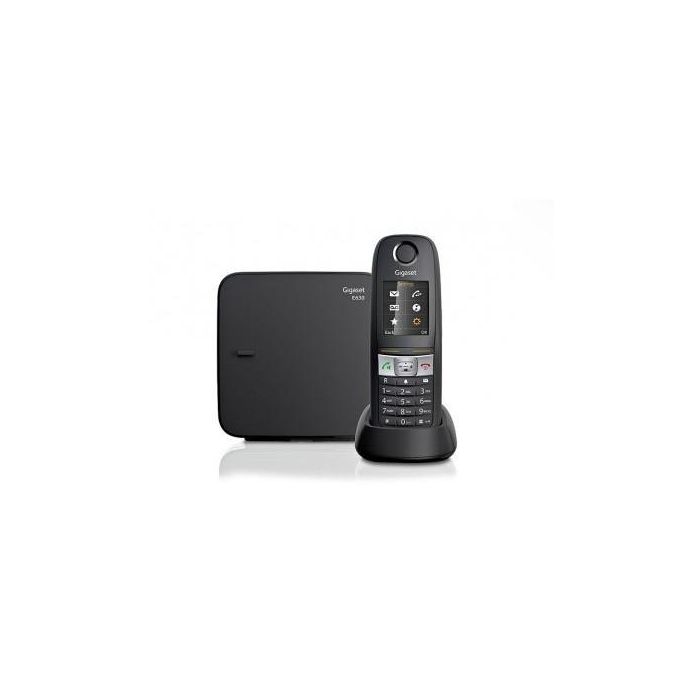 Gigaset E630 Teléfono DECT Inalámbrico con Altavoz, Identificador de Llamadas y Agenda de 200 Contactos, Color Negro 1
