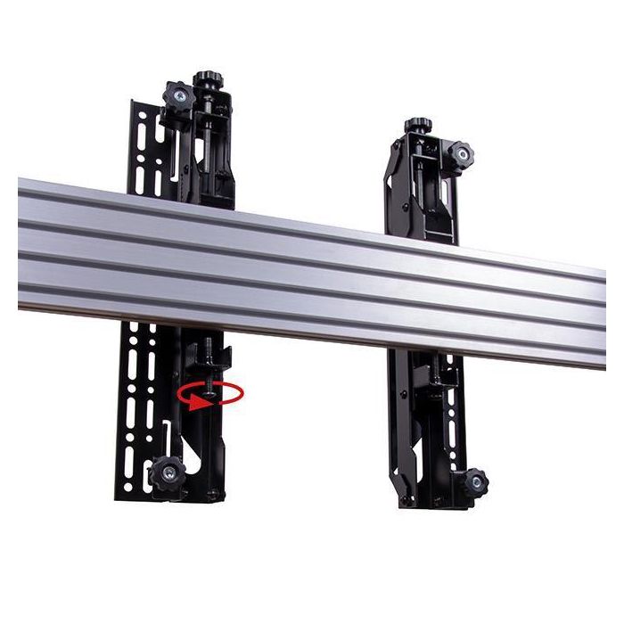 B-Tech BT8390 Brazos de Interfaz VESA 400 para Videowalls y Pantallas Múltiples con Microajuste (Par) 4