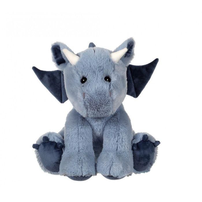 Peluche - Gipsy Toys - Dragón Floppy - 30cm - Azul 3 Peluche - Gipsy Toys - Dragón Floppy - 30cm - Azul 3