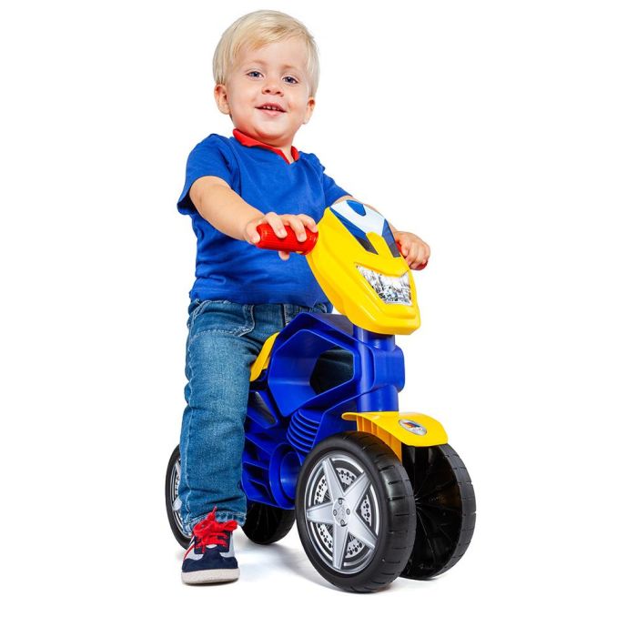 Molto 21200 Mi Primera Molto Cross Moto Correpasillos Infantil Azul 4 Ruedas Máxima Estabilidad Todoterreno +12 Meses 1 Molto 21200 Mi Primera Molto Cross Moto Correpasillos Infantil Azul 4 Ruedas Máxima Estabilidad Todoterreno +12 Meses 1