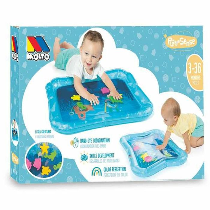 Tapiz actividades agua. incluye 6 figuras marinas. 80x28x82 cm 4