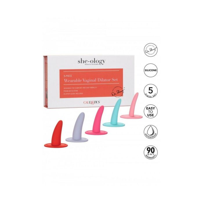 Juego de Dilatadores Vibradores California Exotic Novelties 5 Juego de Dilatadores Vibradores California Exotic Novelties 5