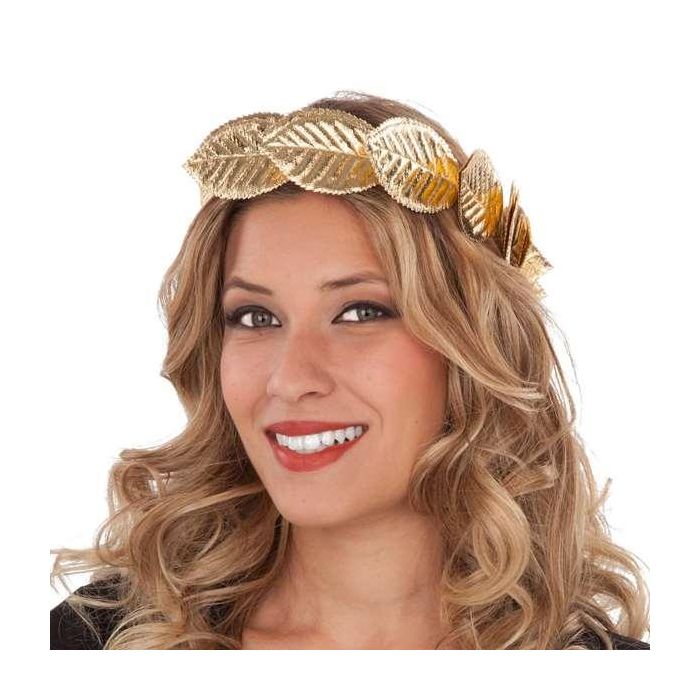 My Other Me Corona de Laurel Dorada Talla Única - Perfecto para Disfraces, Fiestas y Eventos Temáticos. Unisex, a partir de 3 Años 0 My Other Me Corona de Laurel Dorada Talla Única - Perfecto para Disfraces, Fiestas y Eventos Temáticos. Unisex, a partir de 3 Años 0