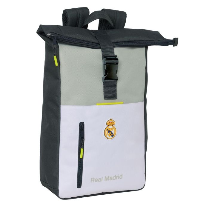 Mochila Escolar Real Madrid C.F. Blanco 28 x 42 x 13 cm 0 Mochila Escolar Real Madrid C.F. Blanco 28 x 42 x 13 cm 0