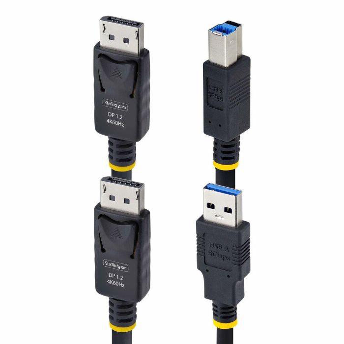 Cable adaptador Startech DU12210-KVM-CABLE Negro 4 Cable adaptador Startech DU12210-KVM-CABLE Negro 4
