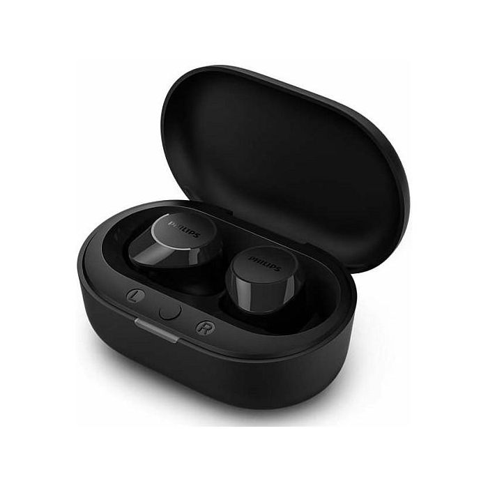 Philips TAT1209BK Auriculares Bluetooth con Estuche de Carga, Autonomía 6h, Negros 2