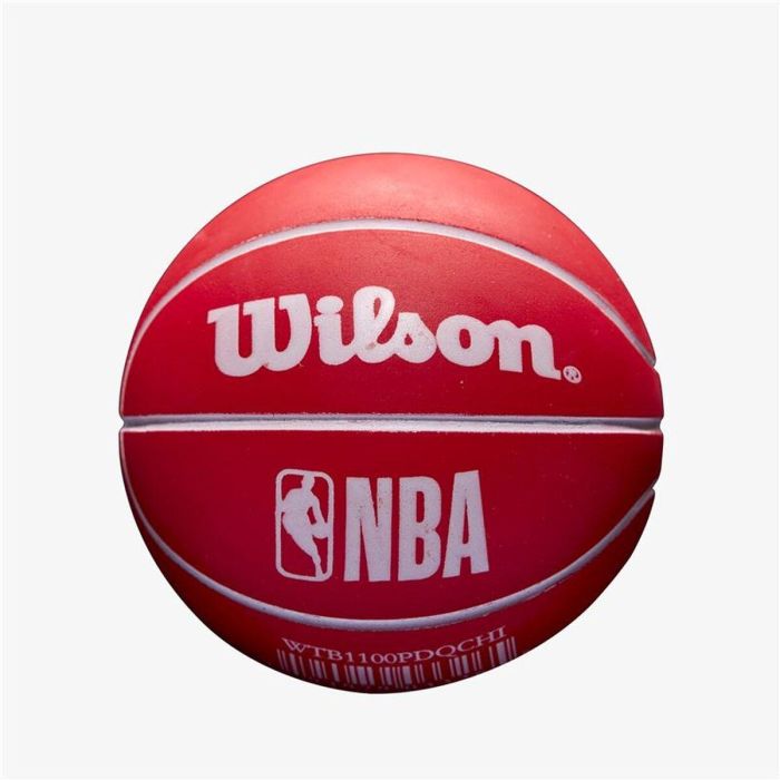 Balón de Baloncesto Wilson NBA Dribbler 7 Rojo Caucho (Talla 7) 1 Balón de Baloncesto Wilson NBA Dribbler 7 Rojo Caucho (Talla 7) 1