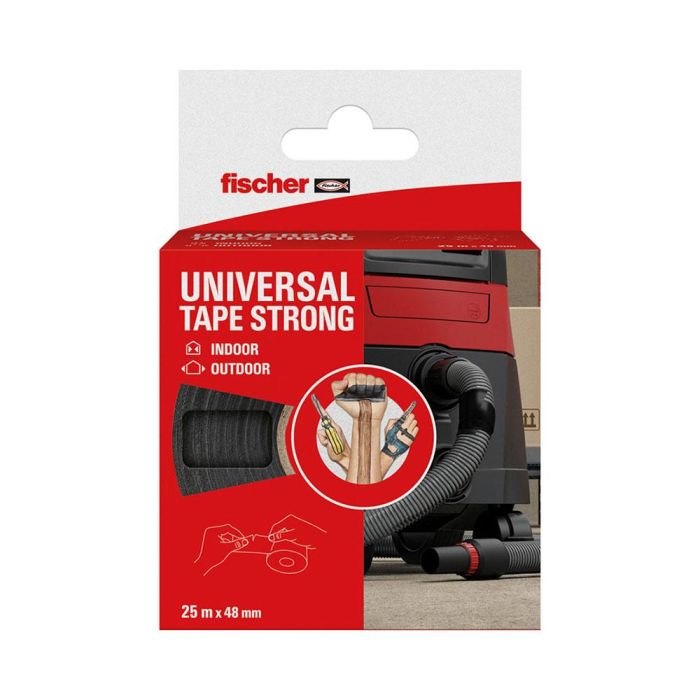Fischer 5609031 Cinta Americana Negra 48 mm x 25 m 1