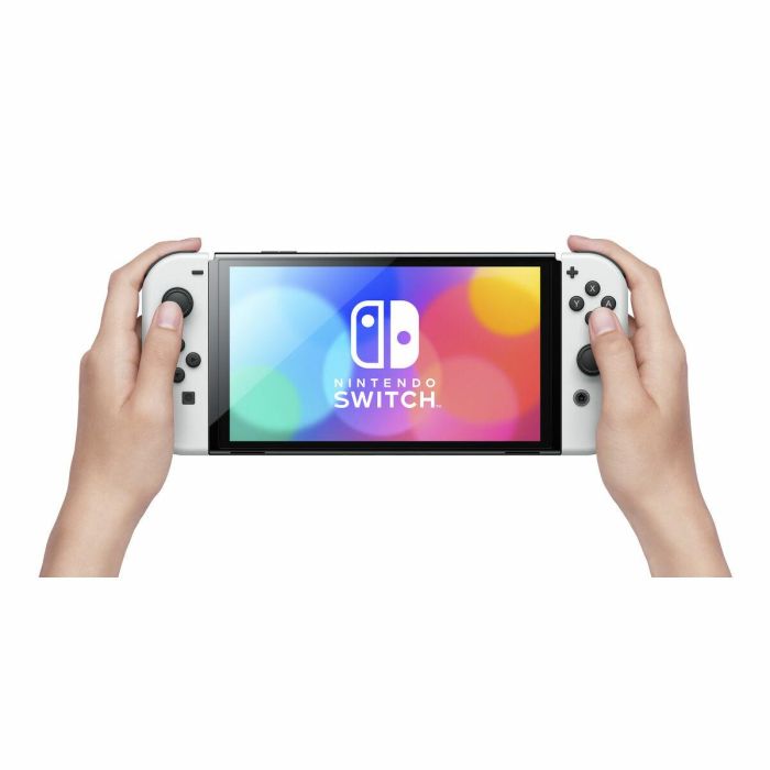 Nintendo Switch Versión OLED Blanca/ Incluye Base/ 2 Mandos Joy-Con 17 Nintendo Switch Versión OLED Blanca/ Incluye Base/ 2 Mandos Joy-Con 17