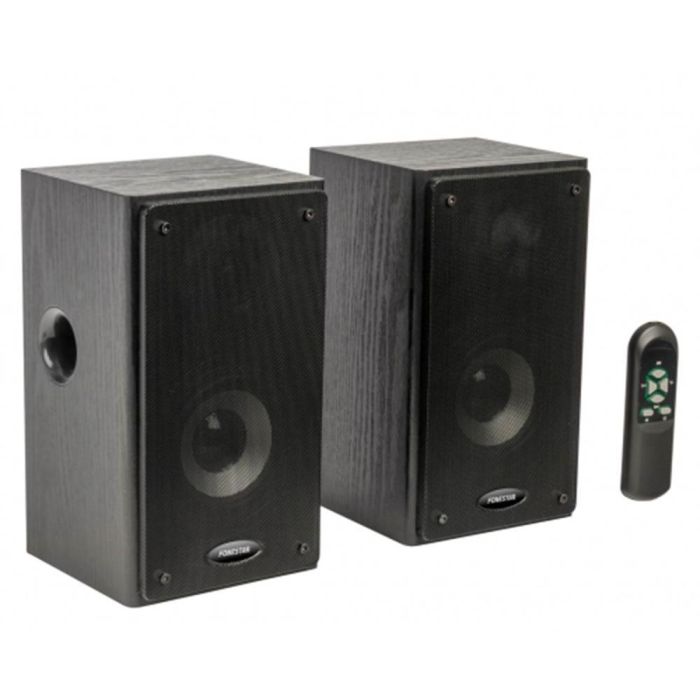 ALTAVOCES ACTIVOS 2.0 FONESTAR CLASS-220N NEGROS - 2*RMS/45W - 60-20000HZ - ENTRADAS 2*LÍNEA AUX/2*RCA - RECEPTOR BT 5.0 - MANDO A DISTANCIA 2 ALTAVOCES ACTIVOS 2.0 FONESTAR CLASS-220N NEGROS - 2*RMS/45W - 60-20000HZ - ENTRADAS 2*LÍNEA AUX/2*RCA - RECEPTOR BT 5.0 - MANDO A DISTANCIA 2