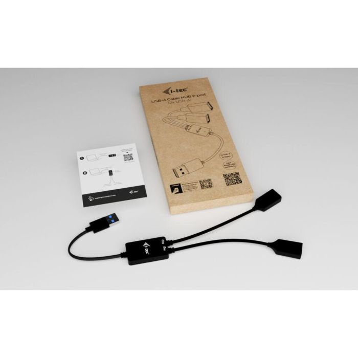 I-TEC USB-A Cable HUB 2 port 2x USB-A 3.2 Gen 1 1 I-TEC USB-A Cable HUB 2 port 2x USB-A 3.2 Gen 1 1