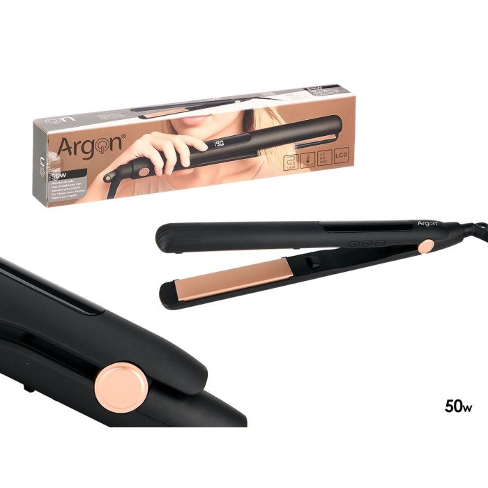 Argon Plancha Pelo Cerámica LCD 50W Estrecha Soft Touch (Set de 6) 0 Argon Plancha Pelo Cerámica LCD 50W Estrecha Soft Touch (Set de 6) 0