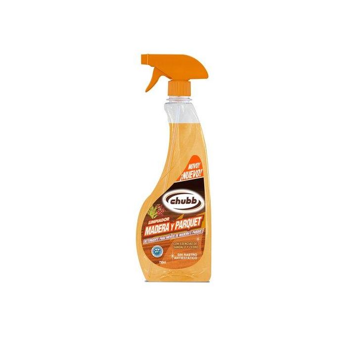 Limpiador Chubb Madera Y Parquet Con Pistola Spray 750 Ml
