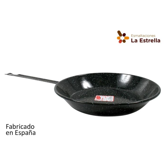 Sartén Llana Bordonada 30 cm Jaspeada - La Estrella (10 Unidades) Sartén Llana Bordonada 30 cm Jaspeada - La Estrella (10 Unidades)