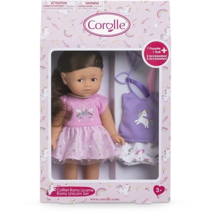 Mini muñeca - COROLLE - Romy Unicorn - 20 cm - aroma vainilla - lista para ofrecer 1 Mini muñeca - COROLLE - Romy Unicorn - 20 cm - aroma vainilla - lista para ofrecer 1
