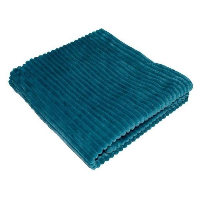 Domiva DOM3700948339664 Manta Boudoir Pavo Real, 75x100 cm, Pana Suave y Cálida 0 Domiva DOM3700948339664 Manta Boudoir Pavo Real, 75x100 cm, Pana Suave y Cálida 0