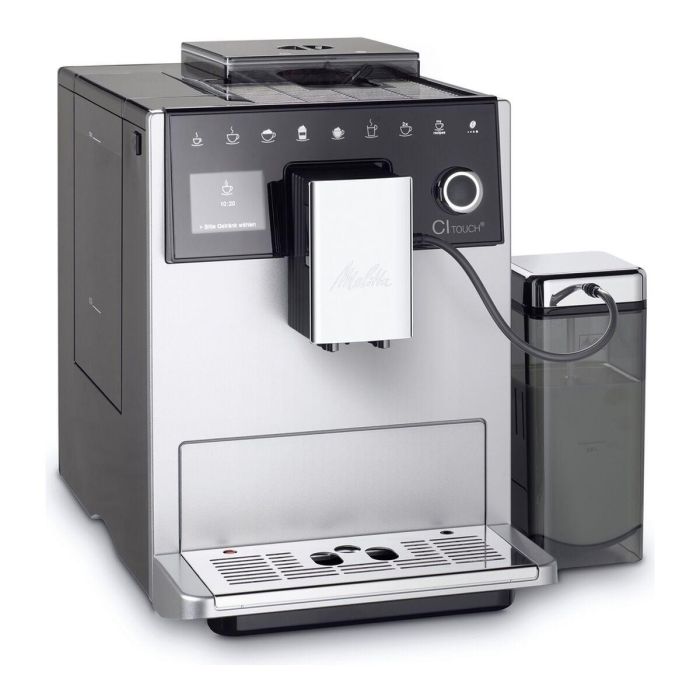 MELITTA CI Touch F630-101 Cafetera con molinillo - Depósito extraíble 1,8L - 2 depósitos de granos - Pantalla táctil - Plata 14