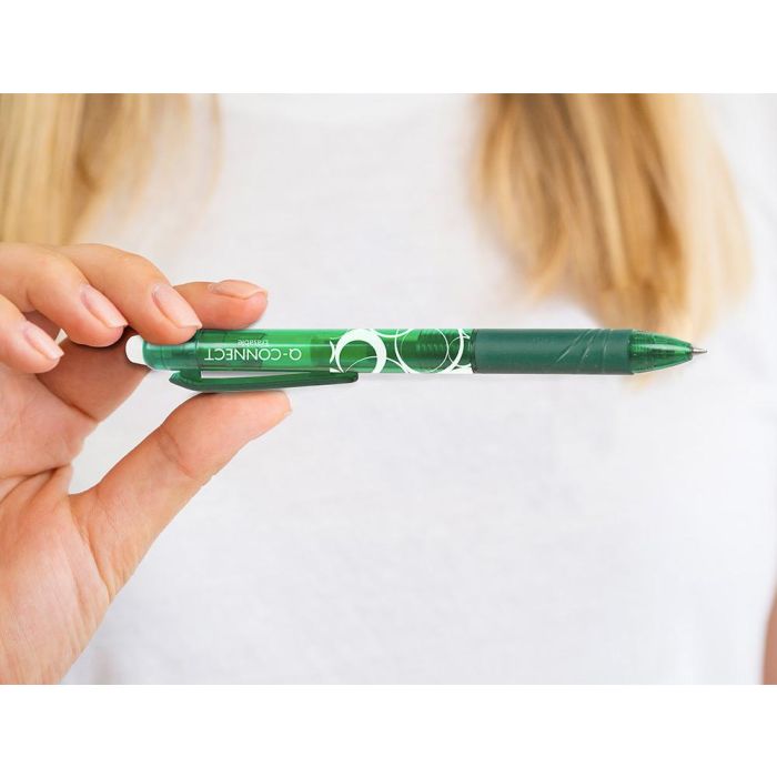 Boligrafo Q-Connect Retractil Borrable 0,7 mm Color Verde 10 unidades 5