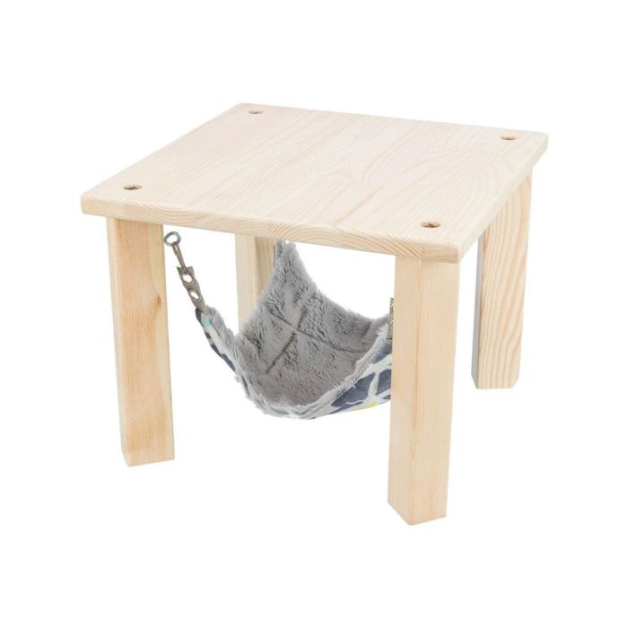 Hamaca Colgante Trixie Gris Melocotón 28 × 24 × 28 CM 6