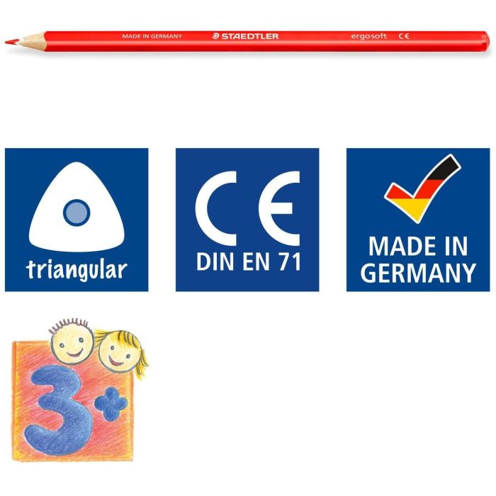 STAEDTLER Buntstift ergosoft 36ST 5 STAEDTLER Buntstift ergosoft 36ST 5