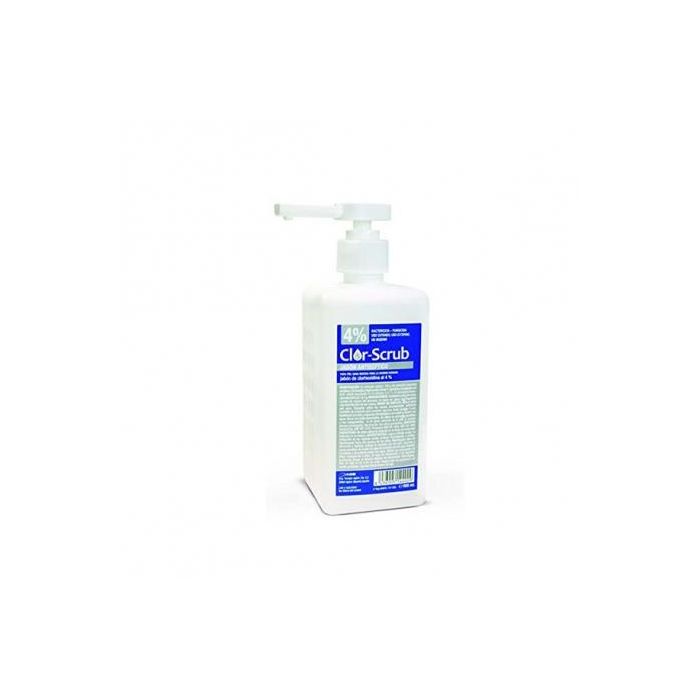 Clor-Scrub Jabón con Clorhexidina 4% - 500 mL para Higiene Animal Clor-Scrub Jabón con Clorhexidina 4% - 500 mL para Higiene Animal