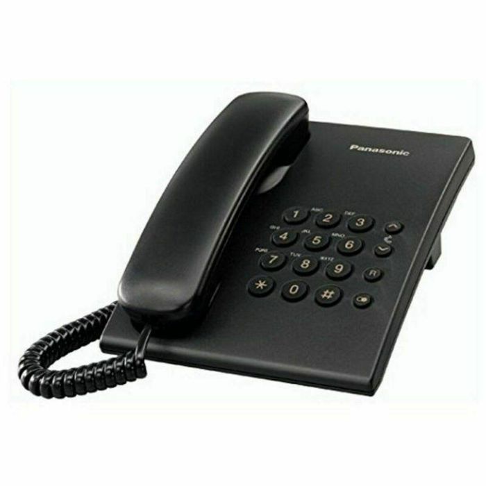 TELEFONO SOBREMESA PANASONIC MOD. KX-TS500EXB - COLOR NEGRO TELEFONO SOBREMESA PANASONIC MOD. KX-TS500EXB - COLOR NEGRO